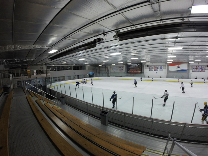 NHL Rink Stands View