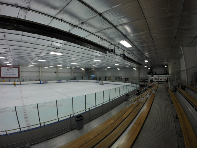 NHL Rink Stands View